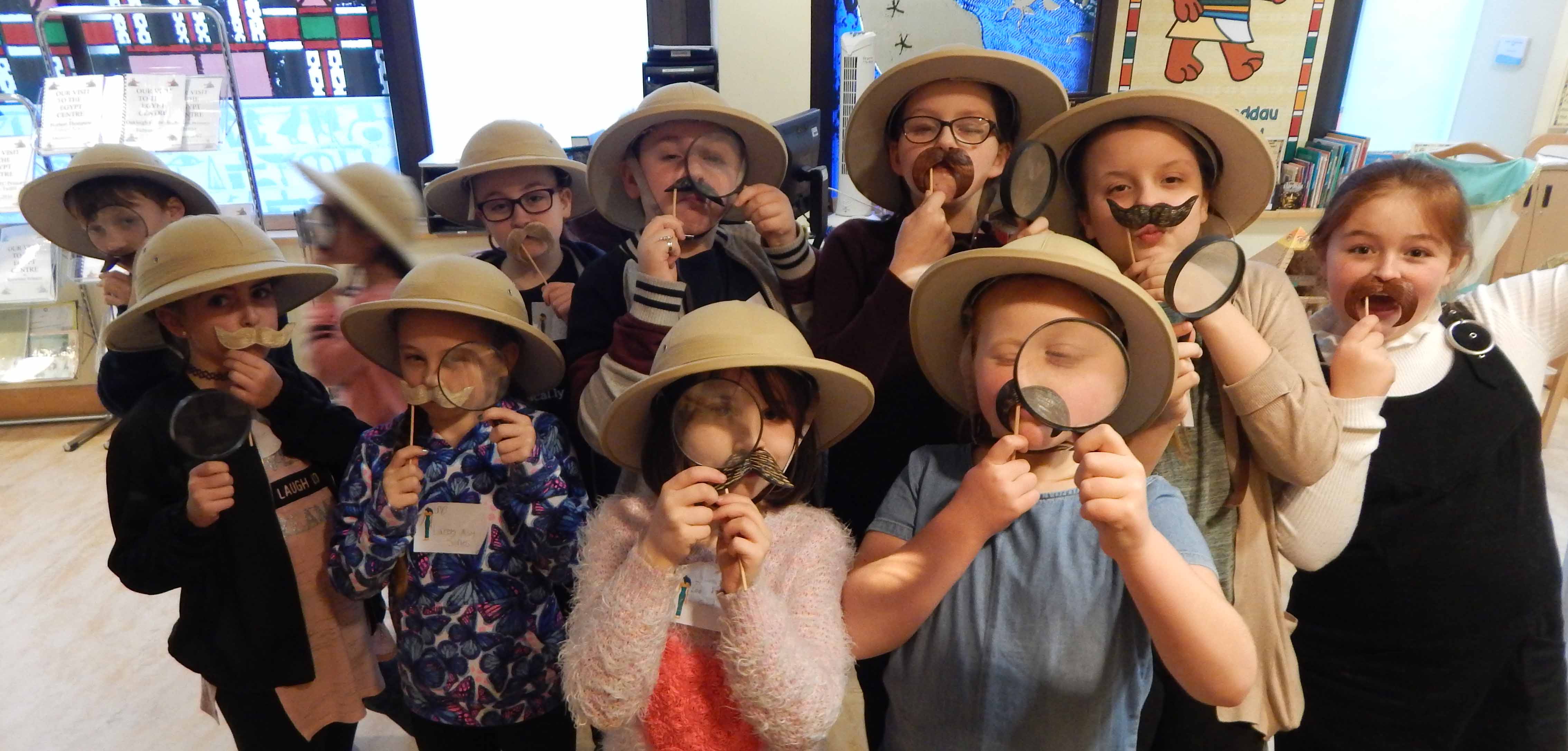 Danygraig Primary Young explorers in action!
